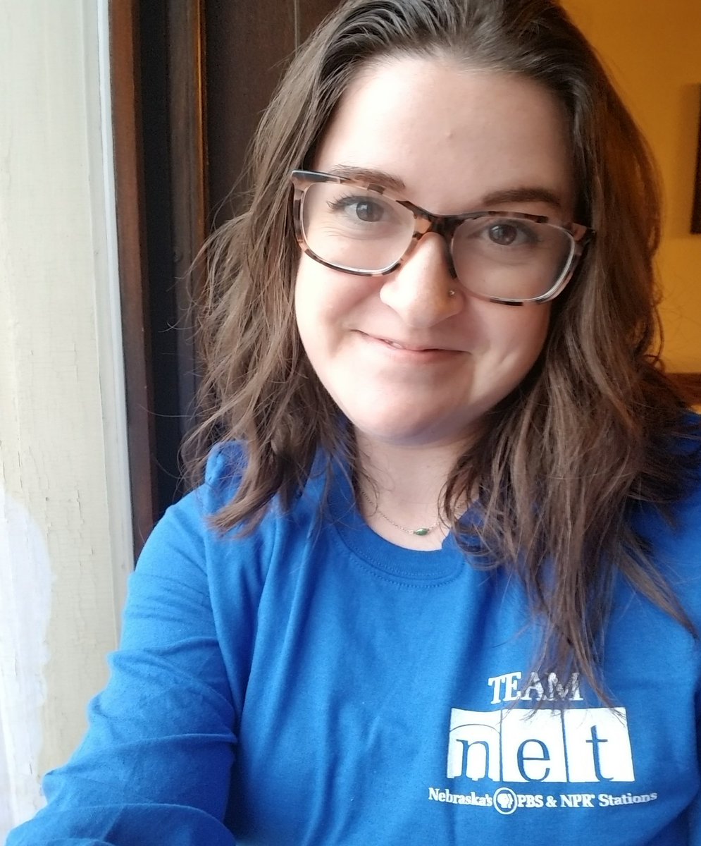becca_costello's tweet image. I&apos;m official now ✌ @NETNewsNebraska #TeamNET