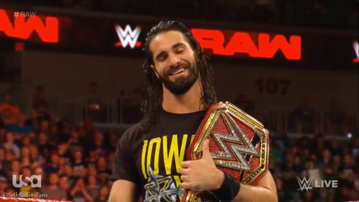 Seth Rollins Fans On Twitter Aj Has Come To Raw To Make A - 