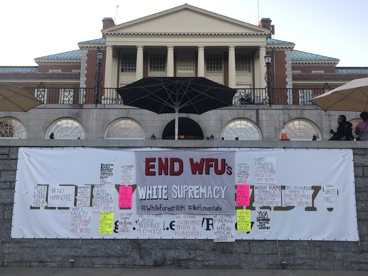 Wake Forest University Anti Racism Coalition Wfuarc Twitter