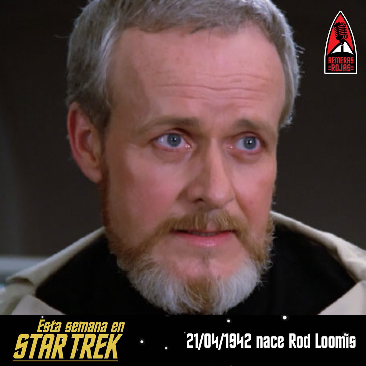RemerasRojas's tweet photo. 21/04/1942 nace #RodLoomis, que en Star Trek hace del Doctor Paul Manheim en TNG en "Siempre tendremos Paris", pero que es más conocido por hacer de Sigmund Freud en Bill y Ted.
#StarTrek #RemerasRojas #redshirts #scifipodcast #startrekpodcast #EstaSemanaEnStarTrek https://t.co/EllgmBVI26
