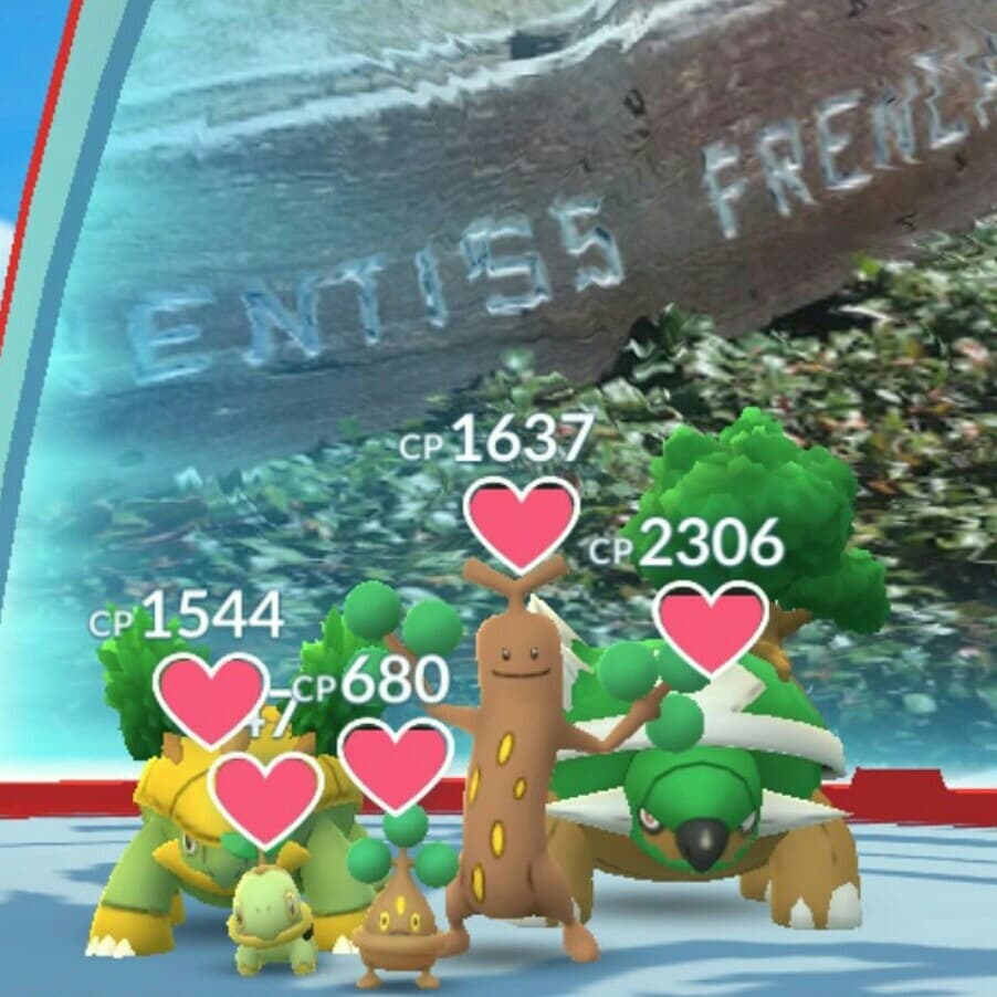 totalmonsense's tweet photo. "Happy Little Trees" by @TostedCheese on Twitter. Happy Earth Day! ๐ #earthday #treetheme #gardentheme #bobross #happylittletrees #pokemongo #themegym #teamvalor https://t.co/wPMjQXxz9N