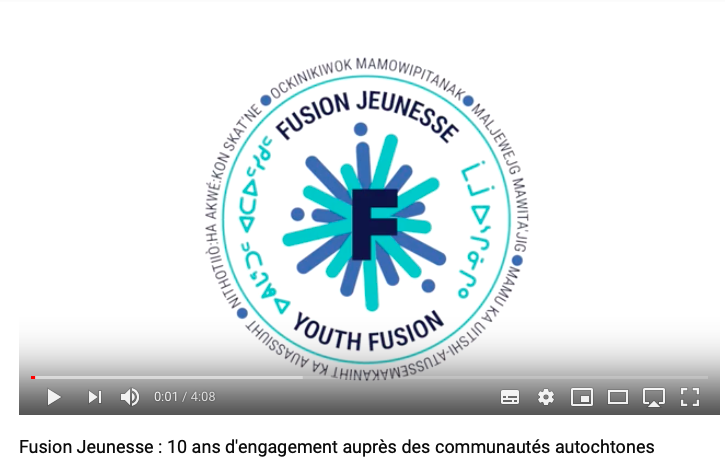 Fusion_Jeunesse's tweet photo. En ce @JourdelaTerreQc nous soulignons le 10e anniversaire de notre programmation auprès des jeunes autochtones On this Earth Day we celebrate the 10th anniversary of our programs for Indigenous youth @CCUNESCO @FondationJAB  fr:https://t.co/YaAGIxoRUh  en:https://t.co/WyPleuyKhX https://t.co/V2Mn27OGZB