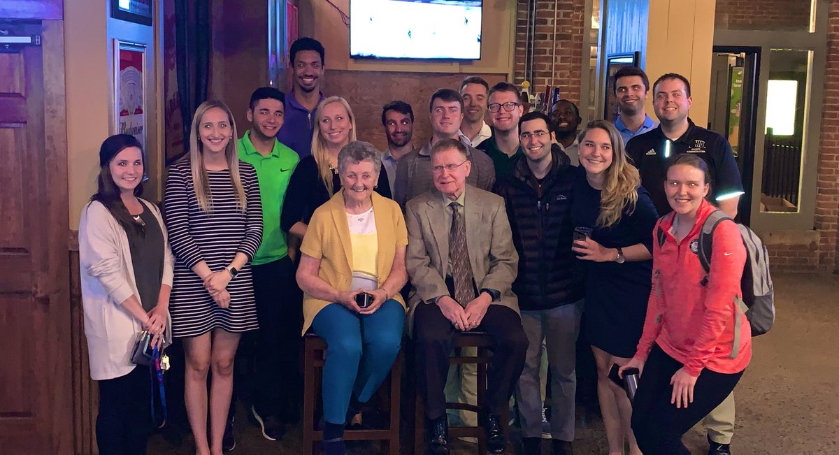 OhioUSportsAd's tweet photo. “Life, to me, is about helping others.” - Doc Higgins.
Tonight the MSA Class of 2019 had their last class with Doc for the semester. #OHIOFamily😼 https://t.co/bo68w6K99f