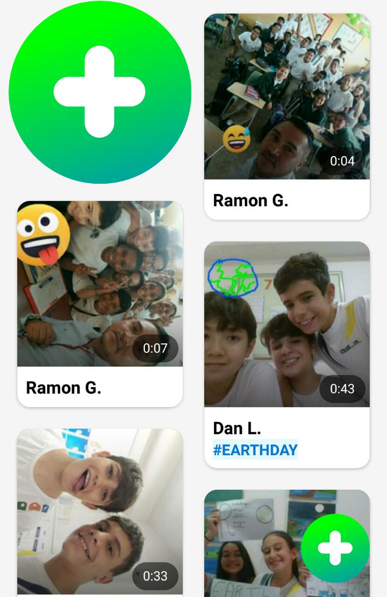 Celebrating #EarthDay and #StudentVoice with #FlipgridFever... Today @ramonguerra19 and I connect Brazil and Panama. #MIEexpert #MicrosoftEDU @EscolaCamb