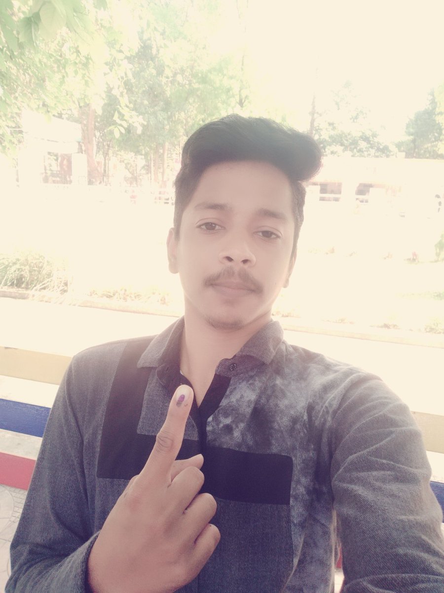 mrbrindleton's tweet photo. @RaigarhDeo @CEOChhattisgarh
It was great happiness to vote for the first time. https://t.co/3BKkVDyAZA