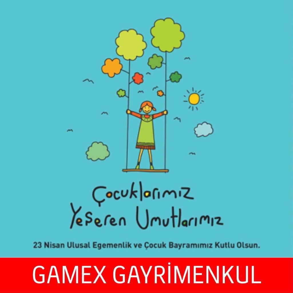Bayramların bayram gibi kutlandığı günlerin özlemiyle, 23 Nisan Ulusal Egemenlik ve Çocuk Bayramı'mızı kutluyor.Bu bayramı dünya çocuklarına armağan eden, dünyanın en büyük lideri Mustafa Kemal Atatürk'ü minnet ve özlemle anıyoruz.#23Nisan #çocukbayramı #kutluolsun