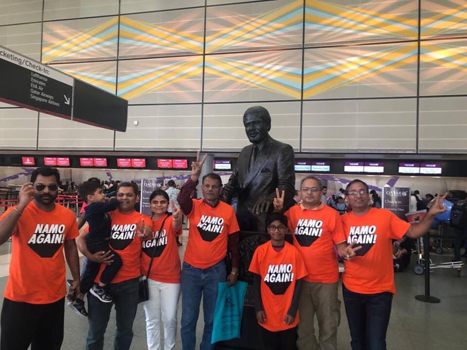 ofbjp_usa's tweet photo. 2. NRIs have conducted “Neighborhood watch for NaMo Again “ campaign in Northern Virginia and Central Maryland. They also made hundreds of phone calls to Amethi constituency.
#NRI4MODI https://t.co/RbhDWmdOe0