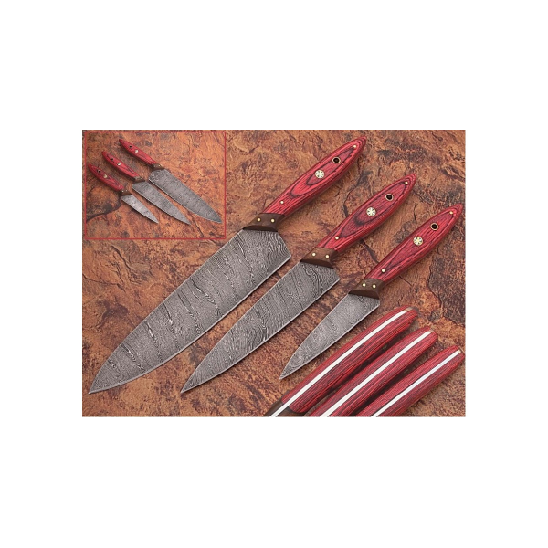 interiordepot's tweet photo. HANDMADE STEEL KITCHEN KNIVES SET - WOOD HANDLE
These knives are mostly built for the outdoors. Therefore, whether you are out hunting, camping or even hiking,  steel knife can come in handy. You can use them for skinning an animal, cleaning fish, cutting food (when cooking) https://t.co/VBwymA6ls5
