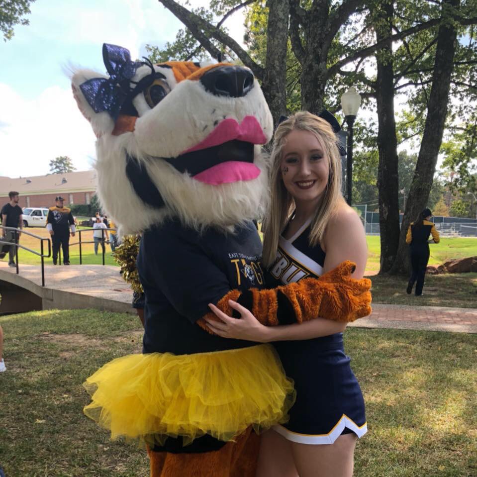 Huge shout out to freshman Hannah Hicks for receiving the 2019 Tiger Cheer Titus Team Award. This award is given to an athlete that exemplifies selflessness, servanthood, leadership, and Christlike character. Well done Hannah! #TigerCheerTitusAward
