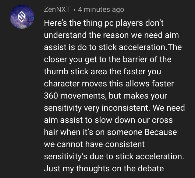 SolarZenFN's tweet image. My thoughts on Aim Assist