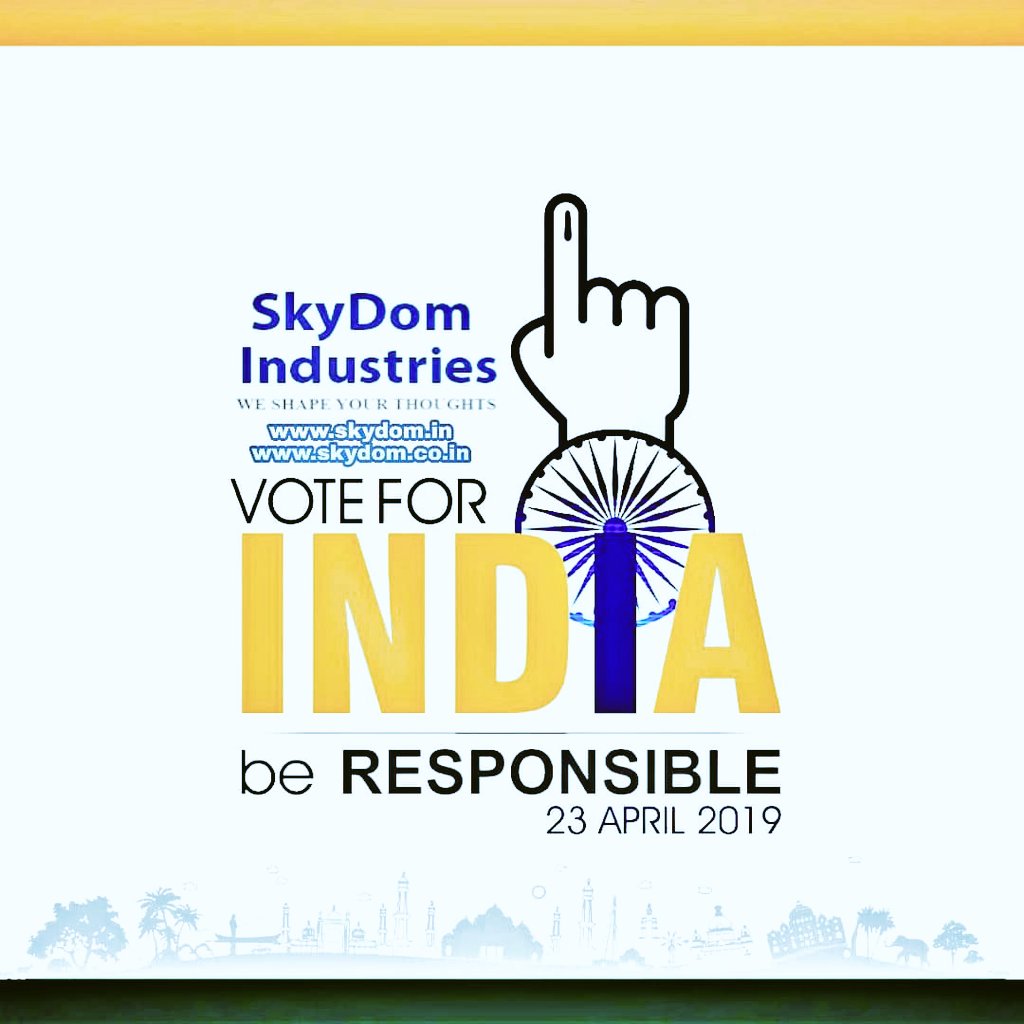 rkz_sharma's tweet photo. #VoteForIndia
#VoteKar
#GoVote
#DeshKaMahaTyohar
#LokSabhaElection2019 
#NoVoterToBeLeftBehind

@MyGovIndia

https://t.co/BIDTGrTMDf

@SkyDom_IND https://t.co/aQhWU65CtF