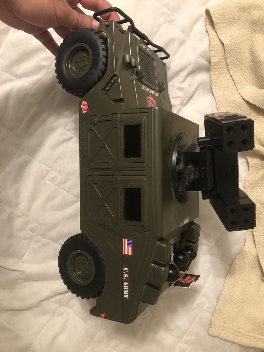 MedNotesCoinBoy's tweet photo. @gijoenews Hi, I saw you were the expert among GI Joe! I found this at a thrift store today, but couldn’t find anything online about this specific Humvee Tow with controllers. Do you have any insights? Or links about it? Would love to learn more https://t.co/imyB8iycJj
