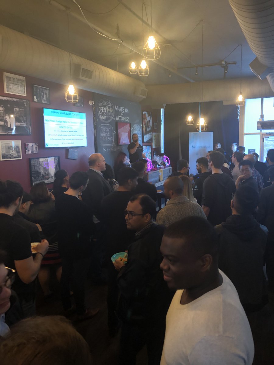 crypto_chicks's tweet photo. #CryptoChicks is proud to be an active supporter of blockchain #innovation. Shoutout to @untraceableinc for the amazing #Toronto #Blockchain Week kick-off networking event! It's amazing to see all the Toronto blockchain community together.
#TBW #UnMeetup #unstoppable https://t.co/pcJ86qvOnC