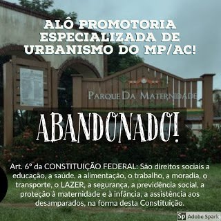 DPlanalto's tweet photo. O PARQUE DA MATERNIDADE MAIS PARECE UM CENÁRIO DE FILMES APOCALÍPTICOS  https://t.co/eYqnbG3IAL https://t.co/lvbf4DStUk