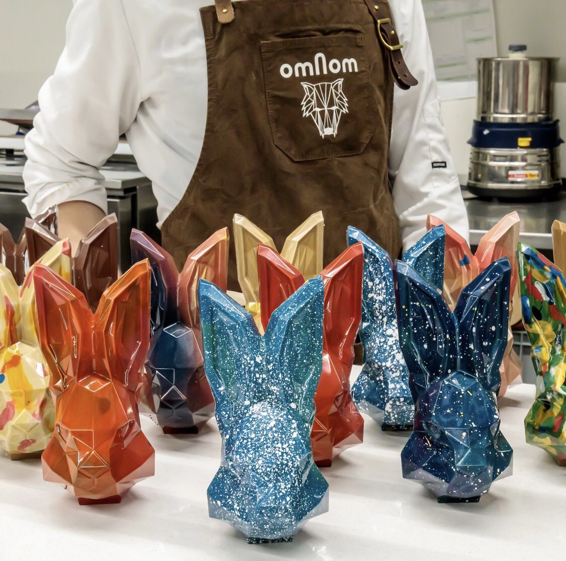 dessertpromag's tweet photo. Did you get an Easter bunny in your basket yesterday? We love these @omnomchocolate bunnies! #easterbunny #chocolate @ChocolateAwards #ICAWinner https://t.co/lCv9dF3RoB