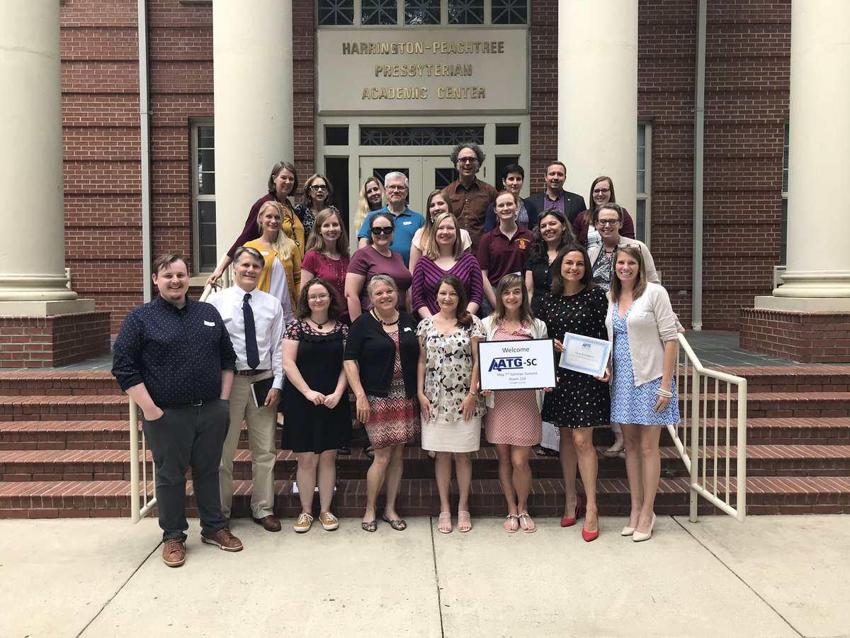 scaatg's tweet photo. Danke to Presbyterian College for hosting our SC-AATG Professional develop! @AATGOnline @LOWLT @_SCOLT_ https://t.co/waX3jFCs09