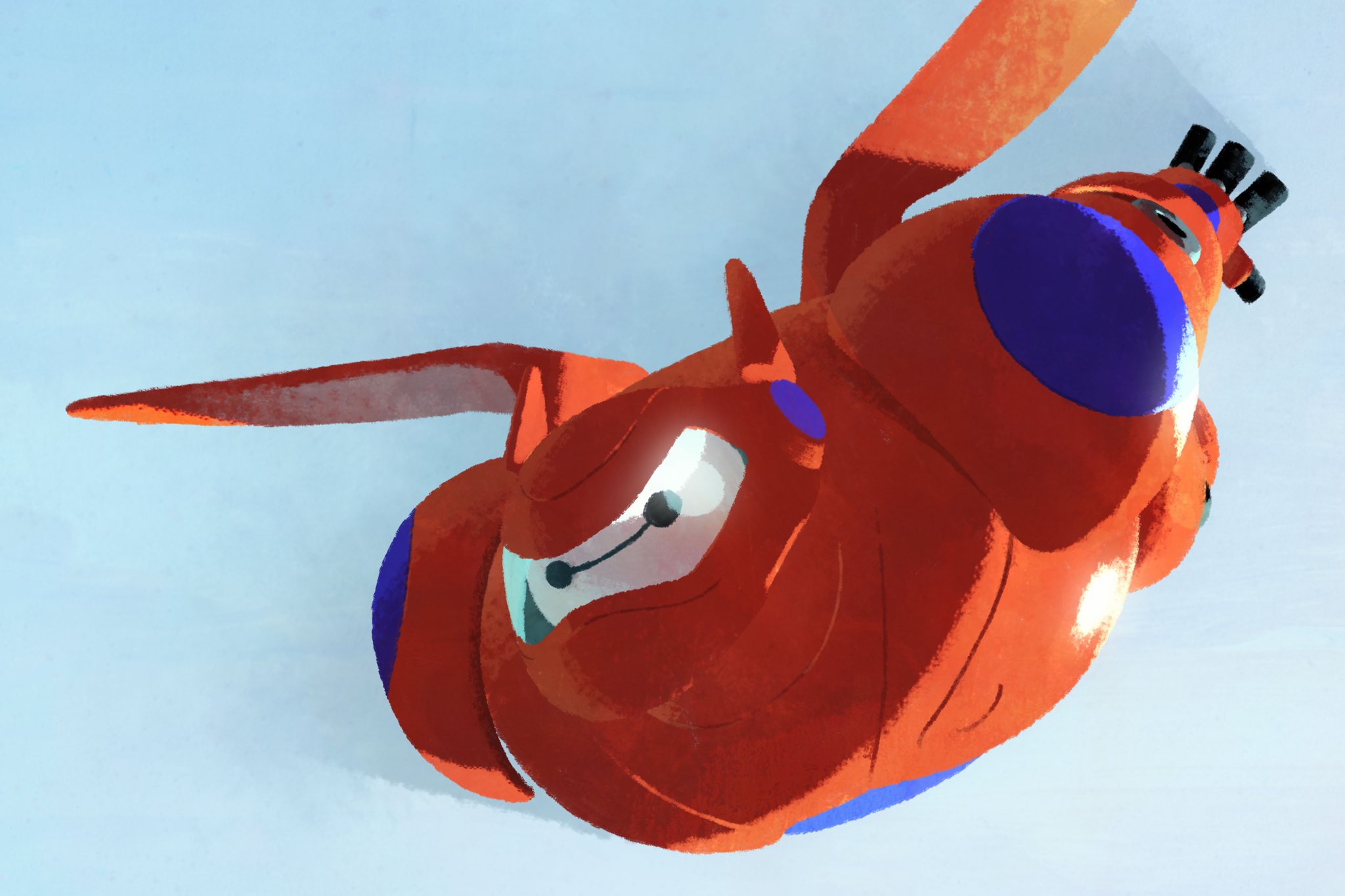 フジモトゴールド イラストレーター 練習がてらのベイマックス Illustration Illustrator Artist Artwork Painting Sketch Drawing Fanart Disney Bh6 Baymax イラスト デジタルイラスト ファンアート ディズニー ベイマックス イラスト