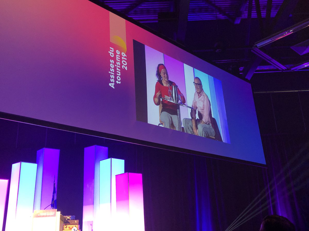 Conférence avec la #chef Colombe St-Pierre #Assises2019 #foodie #tourisme #qc