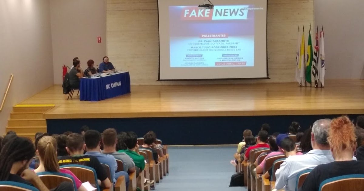 artur_araujo_'s tweet image. blogdoarturaraujo #FakeNews #GoogleNewsLab #PUCCampinas Debate revela a malícia e as mazelas das fake news: O auditório Agnelo Rossi: público atento ao fenômeno Stefani Caroline Pereira PUC-Campinas O auditório Agnelo Rossi, no Campus 1 da PUC-Campinas,… dlvr.it/R4FLRd