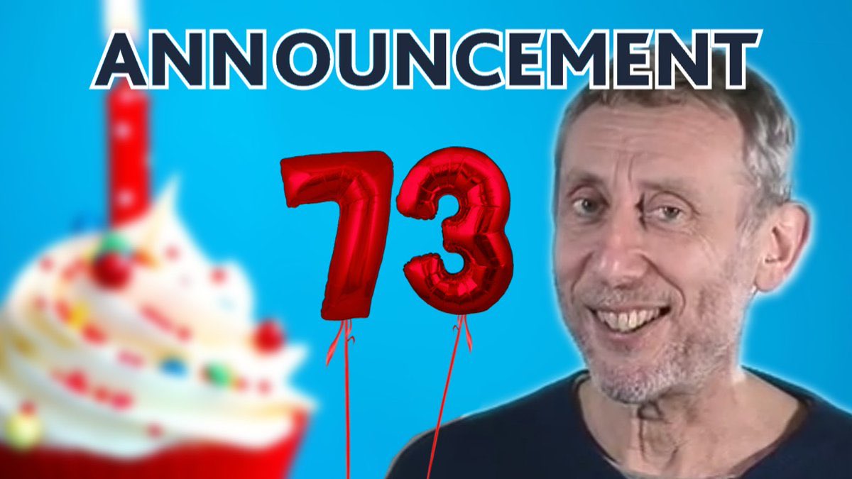 Happy birthday to the one and only Michael Rosen from your friends at Thomas Buxton Primary School. 