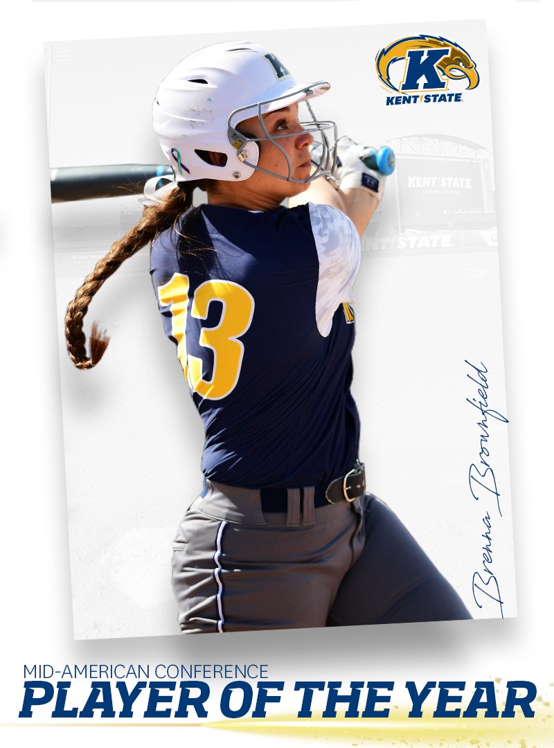 🏆🏆 PLAYER OF THE YEAR 🏆🏆

Congratulations to Brenna Brownfield on being named the MAC Player of the Year!

The sophomore is the first underclassman to win the award since 2012 and led the MAC with a .488 batting average in conference play!

#GoFlashes⚡️