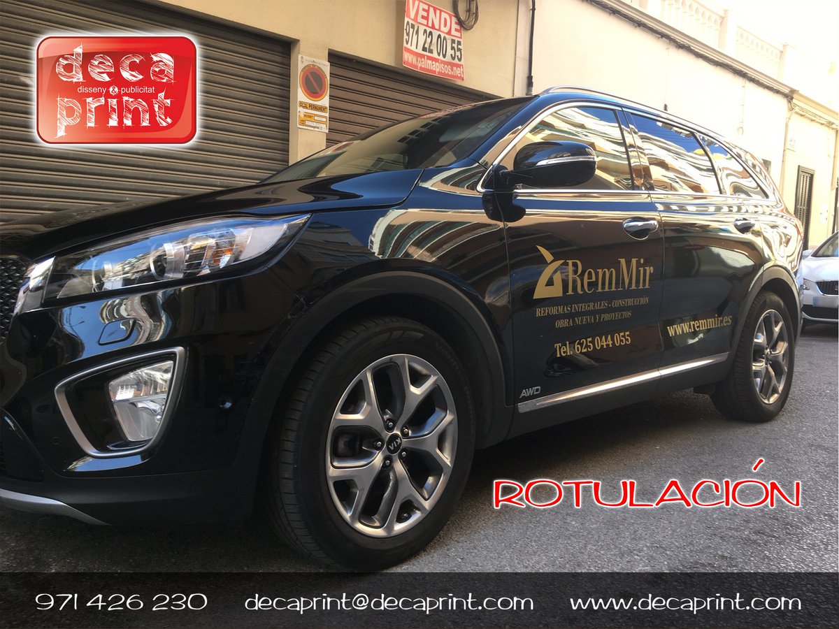 Decaprint2's tweet image. Que elegante ha quedado la #rotulación del #vehículo de #empresa para nuestros amigos de #Remmir !!!

☏ 971 426 230 // decaprint@decaprint.com // decaprint.com