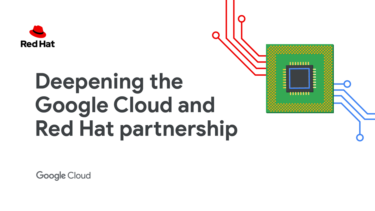gcloudpartners's tweet photo. We’re excited to announce @googlecloud is certified for @RedHat Enterprise Linux 8 (#RHEL8), the latest version of the world’s leading enterprise #Linux platform. Learn more → https://t.co/TFUMe0SVZP https://t.co/5PdD9EvRxk