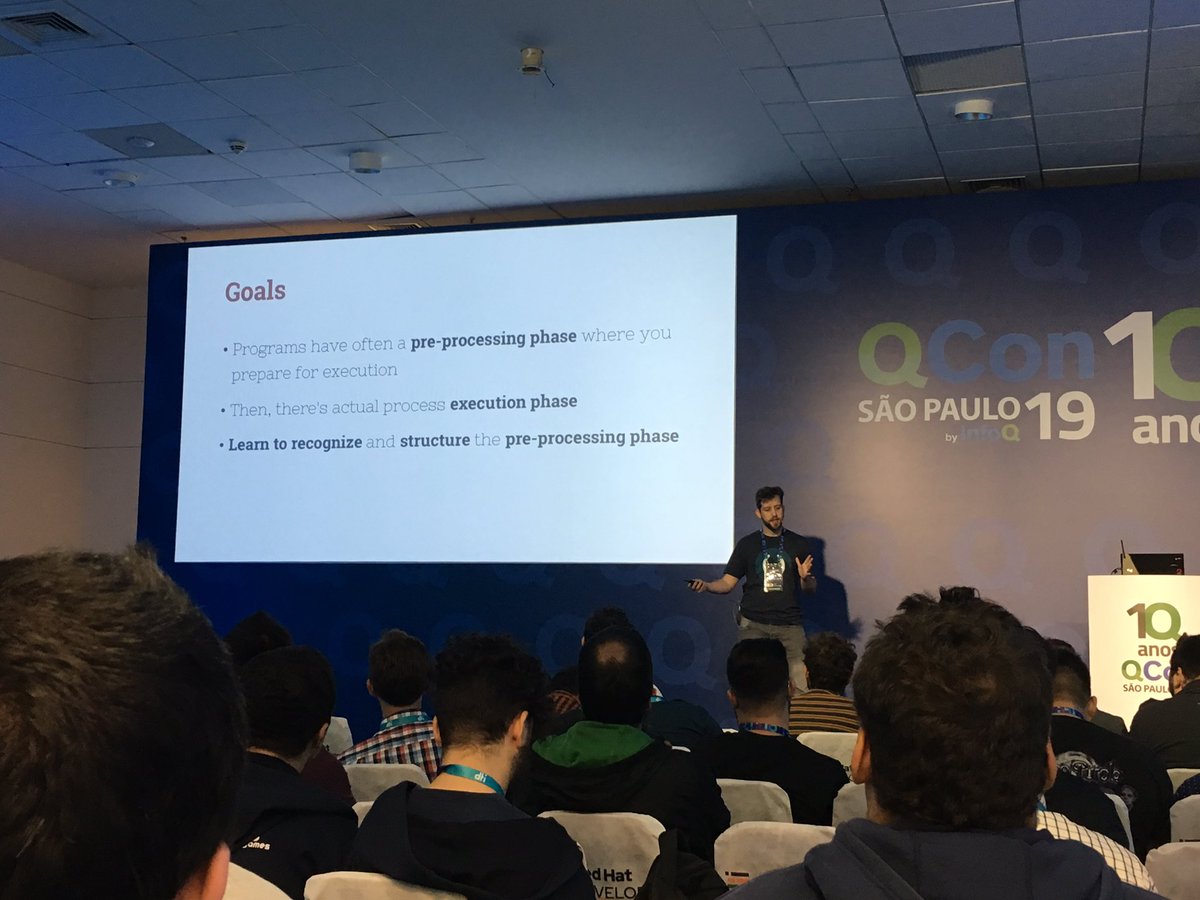 diogocarleto's tweet image. Now on @QConSP. Your program as a transpiler with @evacchi #QCONSP
