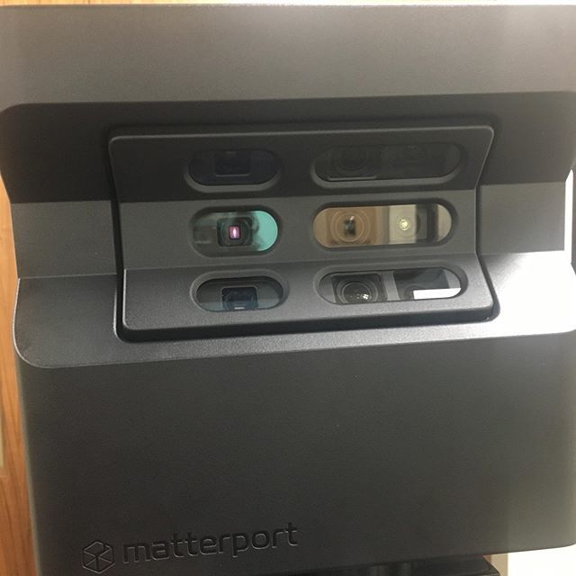 Playing with a camera that does 3d scans and photosphere virtual tours #MatterPort bit.ly/2WwrsaH