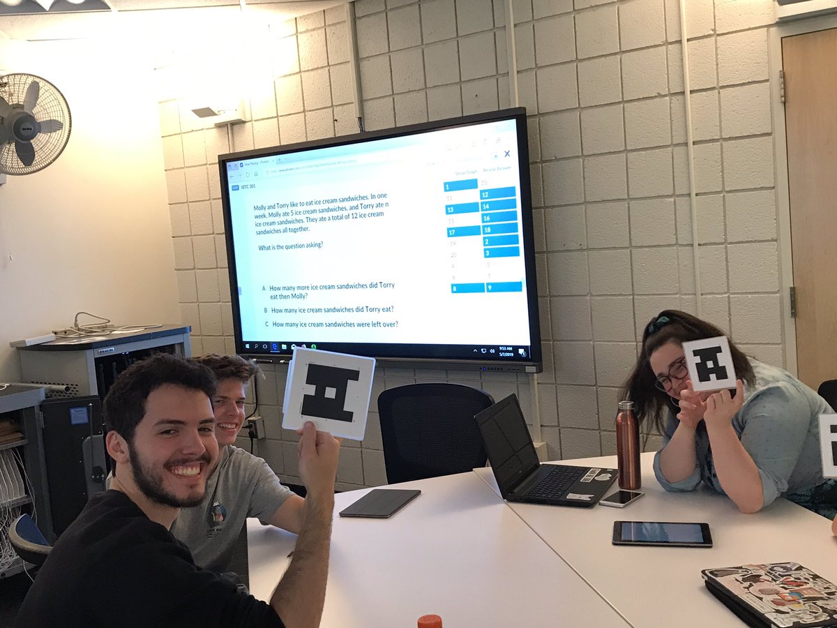 LisaTwissEdD's tweet image. When #edtech is used effectively, it is seamless and purposeful. My #towsonistc students get this- and they work hard to make it happen. #plickers #KhanAcademy #Socrative #ShowMe all in 30 minutes.