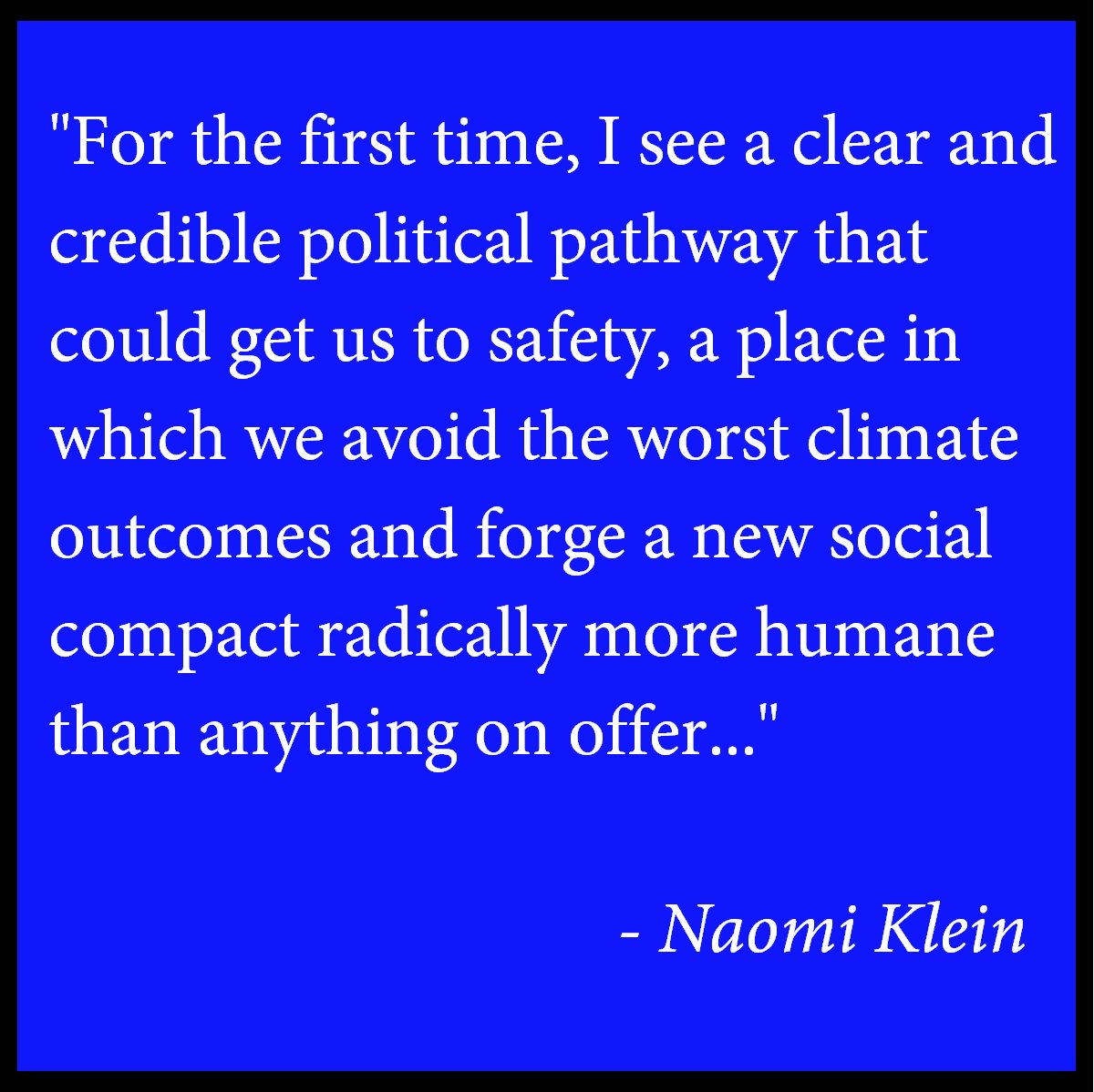 visionforeurope's tweet photo. Journalist, author, and activist @NaomiAKlein writes on the economic and political issues behind the climate change crisis, the importance of the voice of youth, and the world-saving potential of the #GreenNewDeal

#AVisionForEurope is out May 15th, and available to order now! https://t.co/Tlh6K60jVC