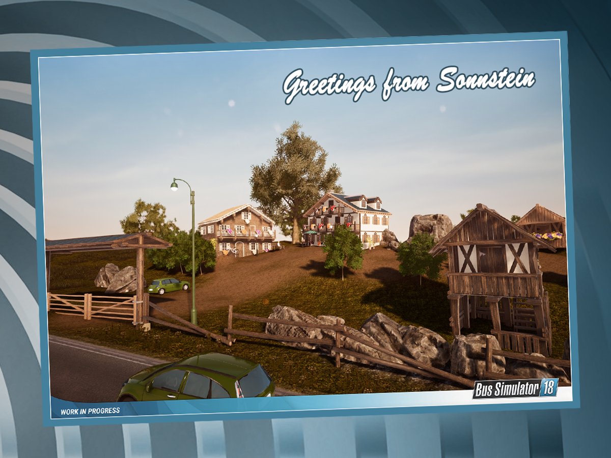 BusSimGame's tweet photo. En route to Sonnstein - the idyllic mountain village that will find its way into the game with our upcoming map extension for Bus Simulator 18. :-)
https://t.co/sQsK1Nbake
#bus18 #nextstopbus18 #games #astragon #stillalive #UE4 #madewithunreal #DLC https://t.co/VF10jIrobM