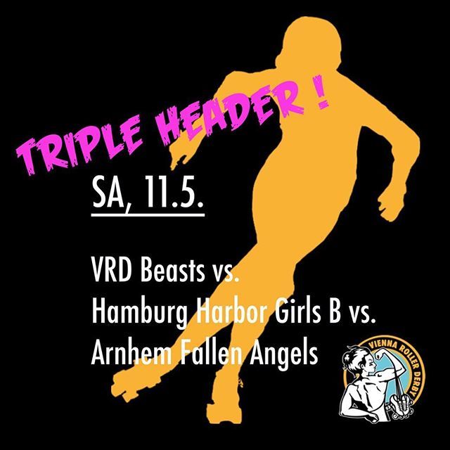 Counting the hours until the weekend ⏱⏰⏩🕰 #tripleheader #beastmode #linkinbio #derbyfun bit.ly/2Jo8DCM