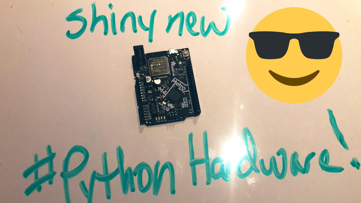 smtibor's tweet image. Nice to come back from #PyCon2019 to an @adafruit box containing shiny new #pythonhardware. Time for some breadboard circuits with the students!