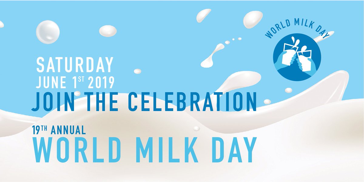 We are only 3 weeks away from #EnjoyDairyRally and #WorldMilkDay: Make sure to register your event and share the news worldmilkday.org