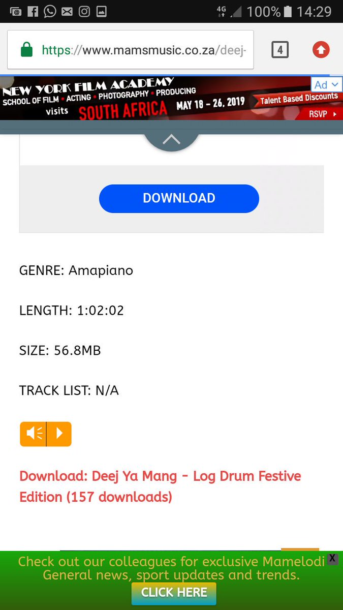 DeejYaMang's tweet photo. Please Download &amp; Share Link too
Dropped yesterday 😎🎧💪 @therealkwiishsa @TallArseTee @Paballo_Budha @LeehlezaUmshove
@KabzaDeSmall_ @JazziDisciples

https://t.co/r3JIv532jw https://t.co/eANJdavWs2