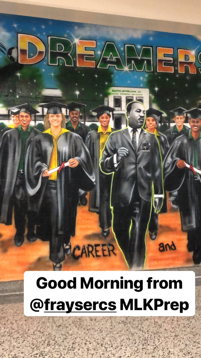 ForSchoolEquity's tweet image. Good morning from @FrayserCS’s MLK Prep.