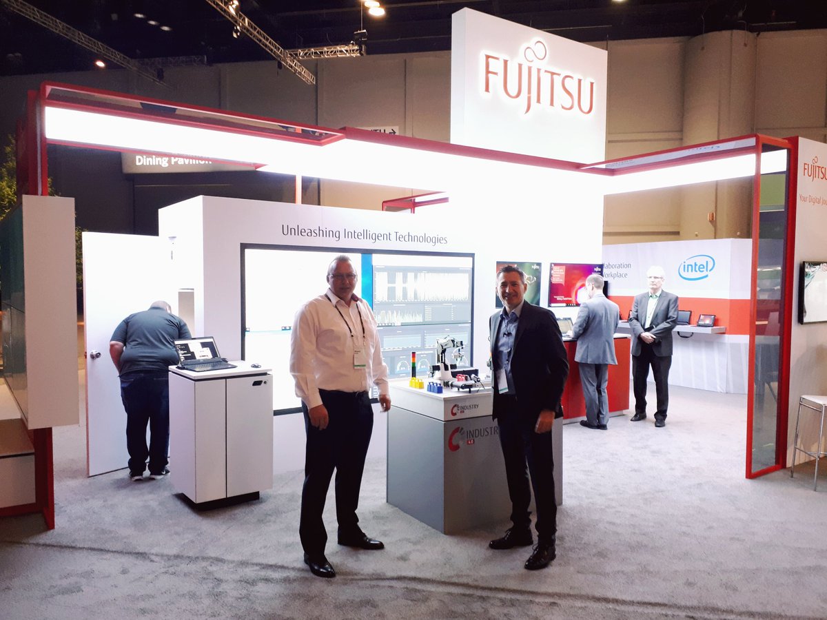 Michael_TStraub's tweet photo. #Fujitsu at #SAPHIRENOW 2019 in Orlando. We are showing our brilliant showcases and solutions for manufacturing and retail. https://t.co/HCrTGORtrz