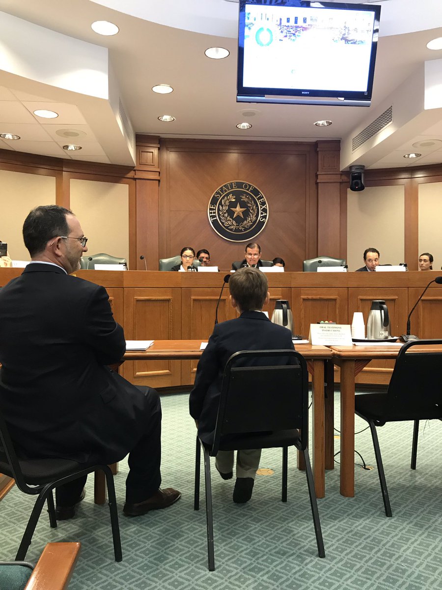 LemonadeDayATX's tweet photo. @LemonadeDayATX young entrepreneur Branson Burton testifying now for the @TXSenateIGR this morning. #LemonadeDayATX https://t.co/KVBfvKCj0c