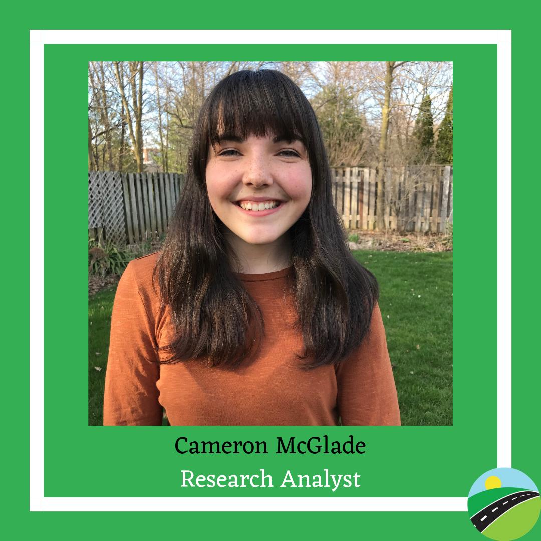 TransportGenie's tweet photo. Cameron is our new Research Analyst. She is entering her 4th year at the University of Guelph, studying Environmental Science. She has worked for #AAFC and #BioEnterprise. She enjoys being outdoors, reading, and working on sustainability initiatives.
#UofG #EnviroSci https://t.co/QBalxU8ctl
