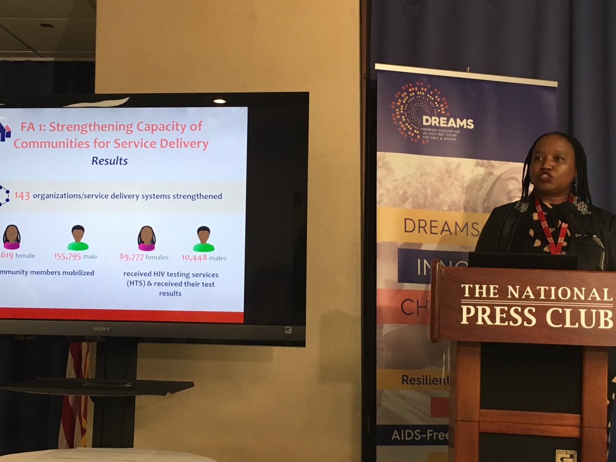 “<a href="/DREAMSChallenge/">DREAMS Innovation</a> has built capacity and exceeded all its targets!” Shombi Ellis <a href="/PEPFAR/">PEPFAR</a>
