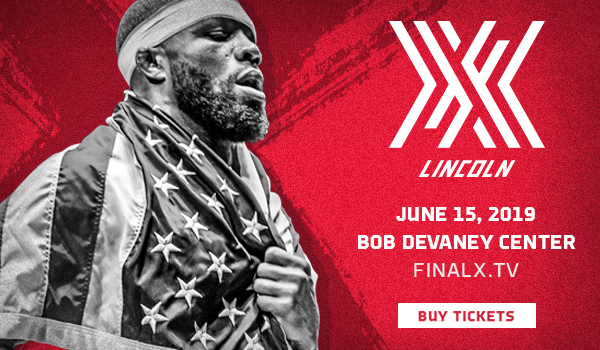 Jordan Burroughs returns to Lincoln for #FinalX‼️ Purchase tickets under the tickets tab at: FinalX.tv #Huskers #FinalXLincoln