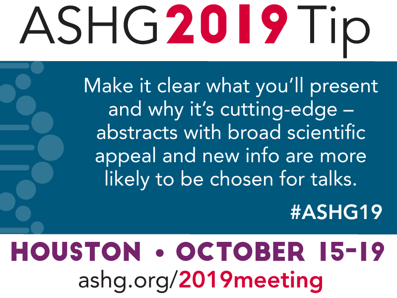 ASHG tweet media