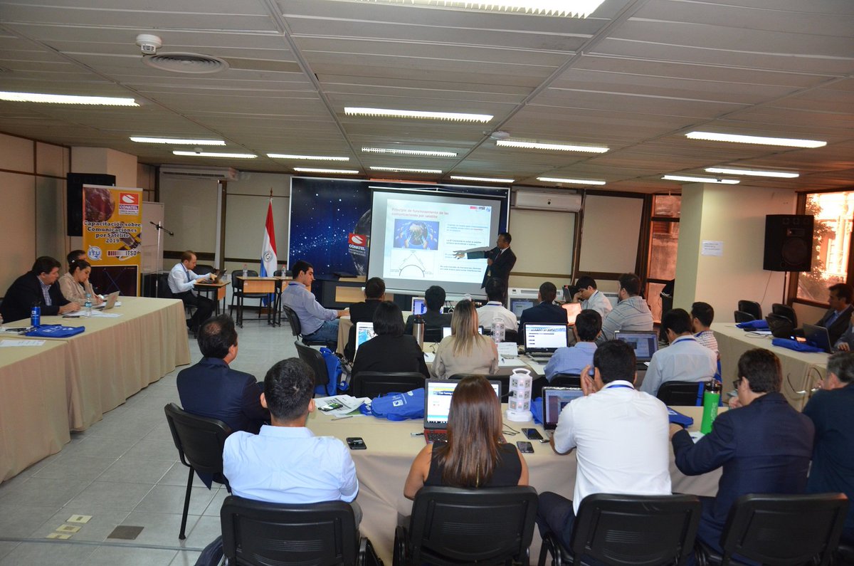 [Article] ITSO/ITU TRAINING ON “SATELLITE COMMUNICATIONS” FOR LATIN AMERICA REGION HELD IN ASUNCIÓN, PARAGUAY #ITSO #Satellite #ICT #telecommunications #ITU itso.int/itso-itu-train…