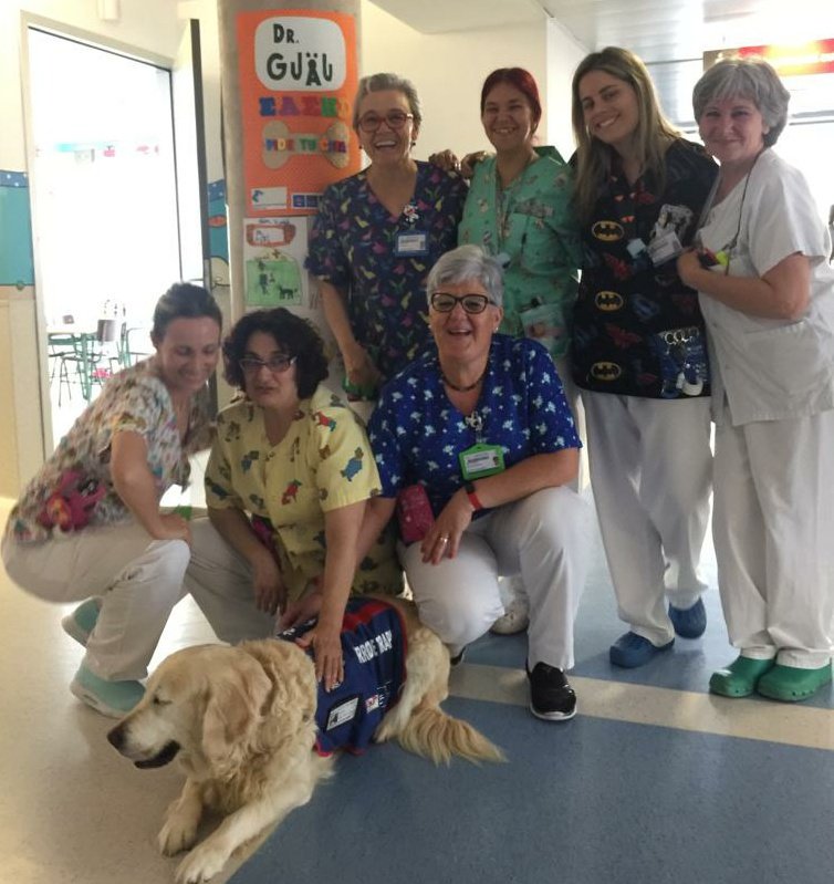 EAEHD_RM's tweet photo. 👩‍⚕️No se puede tener mejor equipo sanitario para acompañar al #DrGuau que Pediatría U26
🏥 Orgullosos desde el @Area2Cartagena 
👩‍👩‍👧‍👦 El alumnado de las #AulasHospitalias entusiasmados con 
🐕Toy,una sesión llena de emociones y tecnología.
📱Seguir nuestras redes sociales, veréis. https://t.co/xtDgU0HDwv