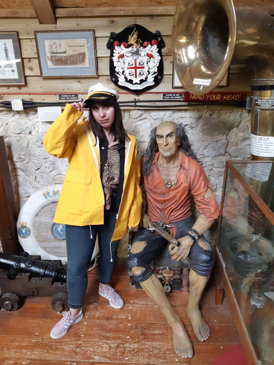 Dressing up boxes aren't just for kids @shipwrecks_iow #museumselfie