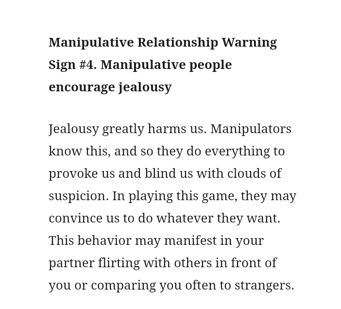 (4) Suka sengaja bikin cemburuPernah liat pacarmu sengaja godain orang lain didepan matamu sendiri? Pernah pacarmu tiba-tiba suka bandingkan kamu sm strangers? Kyk Chris Evans atau Jennie Blackpink? Kamu tuh harus gini kyk dia. Kamu tuh coba deh kyk dia. Ya ini hati-hati.