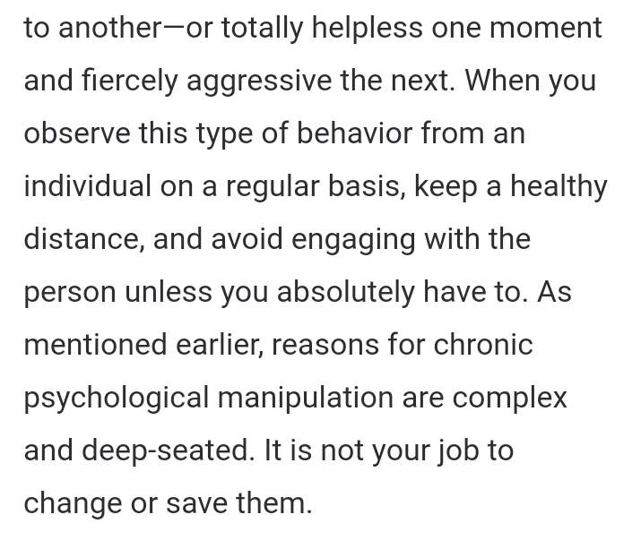 (2) JAGA JARAK. Ada orang yg bisa bersikap manis ke si A. Tp kasar ke B. Manis ke cewek lain. Tp datar ke ceweknya sendiri. Kamu gak punya kewajiban mengubah kelakuan mereka. Tinggalin selagi bisa. Jaga jarak komunikasi. Bicara seperlunya. Jgn keseret baper sama omongannya.
