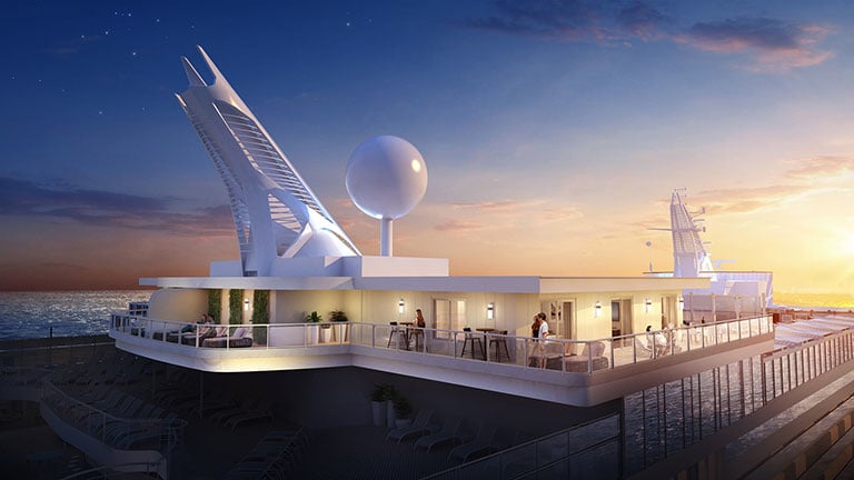 In attesa di scoprire tutte le novità che ci attendono a bordo della  nuova ammiraglia #SkyPrincess, ecco il  virtual tour delle nuovissime ed esclusive Sky Suite, poste sul ponte più alto della nave con vista a 270 gradi sull'orizzonte. bit.ly/2YeeXB3