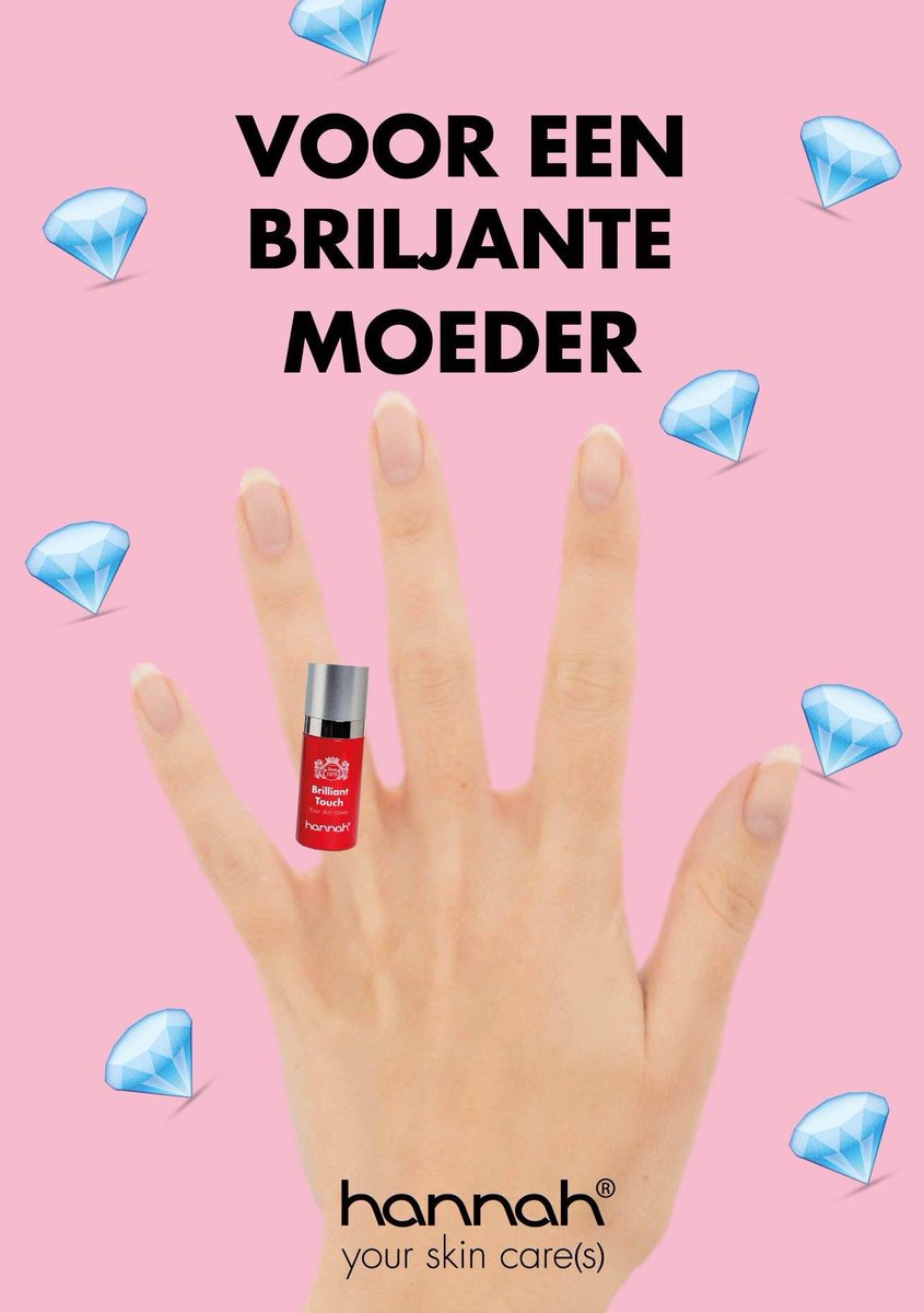 Weet je nog niet wat je voor Moederdag moet kopen? Een diamant kost natuurlijk een vermogen, maar wij hebben de Brilliant Touch, daar zit namelijk diamantpoeder in! Wist je dat die deeltjes zorgen voor een stralende huid? Wat is er nou mooier dan een stralende moeder op Moederdag